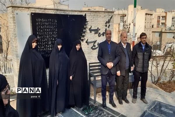 زیارت از امامزادگان پنج تن  لویزان و تجدید میثاق با شهدا