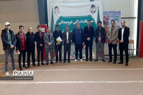 مسابقات استانی دو و میدانی پسران استان تهران در ملارد