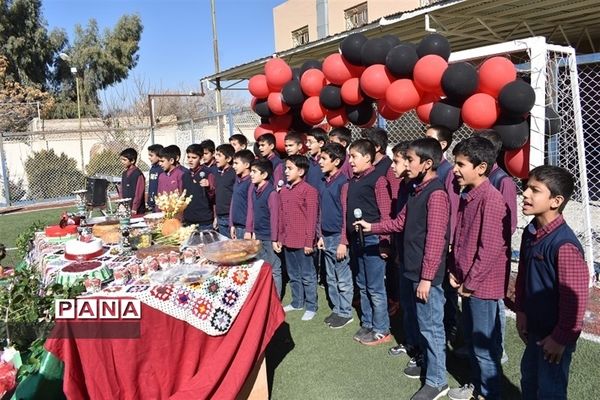 جشن یلدا در مدارس بهاباد