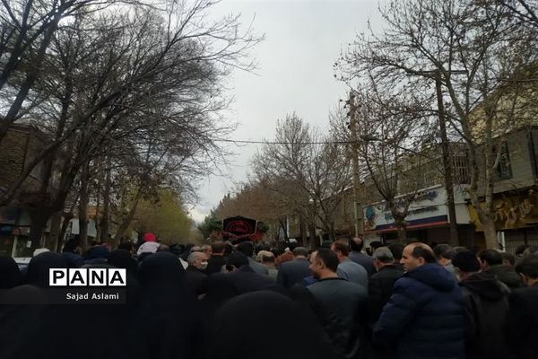 تشییع شهید گمنام  در شهرستان اقلید
