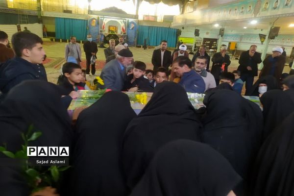 تشییع شهید گمنام  در شهرستان اقلید