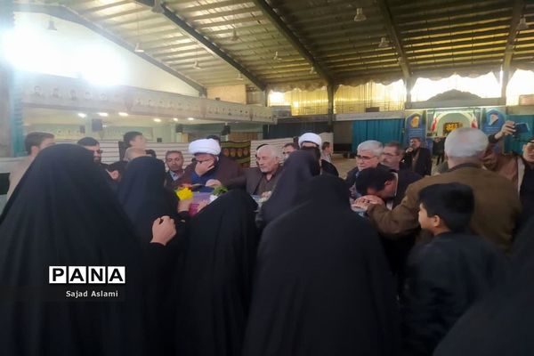 تشییع شهید گمنام  در شهرستان اقلید