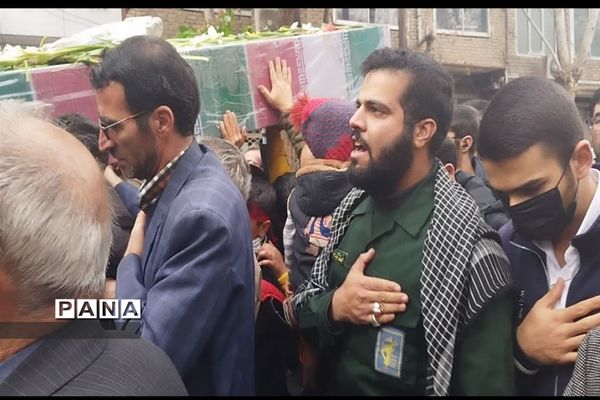 تشییع شهید گمنام  در شهرستان اقلید