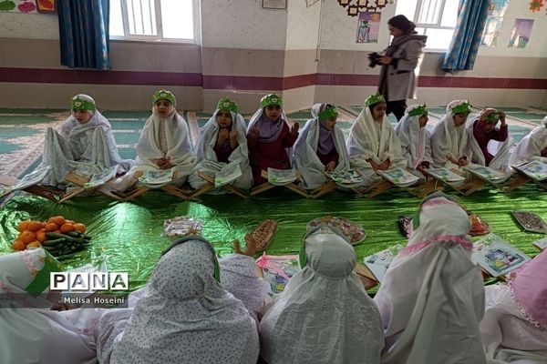 جشن یادگیری قرآن دانش‌آموزان آموزشگاه شهید خورسندیان ناحیه 4 شیراز
