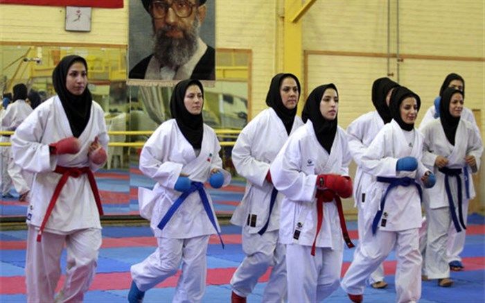 درخشش دختران ملارد در مسابقات کاراته کشوری و استانی