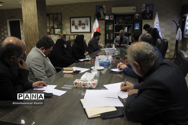 جلسه شورای برنامه ریزی سازمان دانش‌آموزی استان فارس