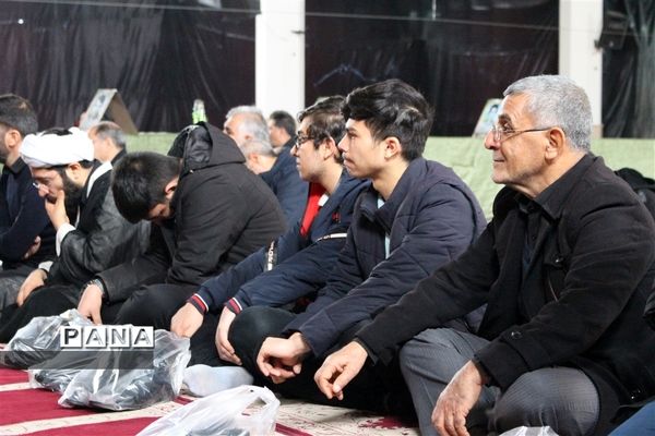 مراسم عزاداری شهادت حضرت زهرا (س)  با حضور جمعی از فرهنگیان