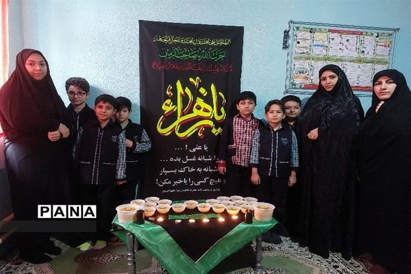 گرامیداشت شهادت حضرت فاطمه (س) و توزیع آش نذری