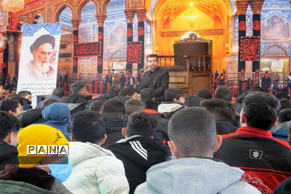 عزاداری دانش‌آموزان شهرستان پردیس در روز شهادت حضرت فاطمه زهرا(س)