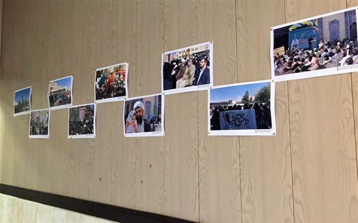برپایی نمایشگاه عکس دانش‌آموزی با موضوع حماسه  ۹ دی در ملارد