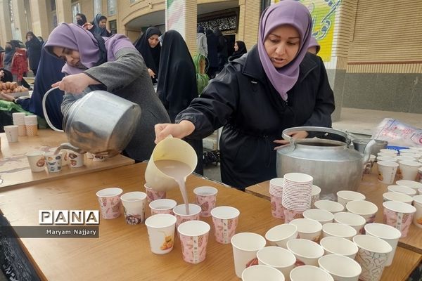 مراسم سوگواری حضرت فاطمه (س) در دبیرستان پروفسور رضا