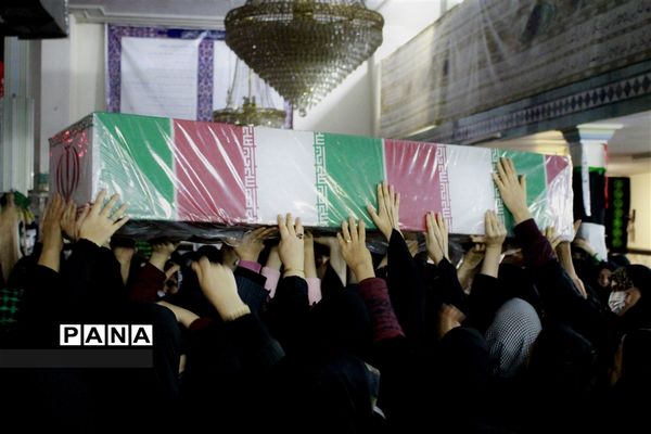مراسم استقبال از شهید گمنام