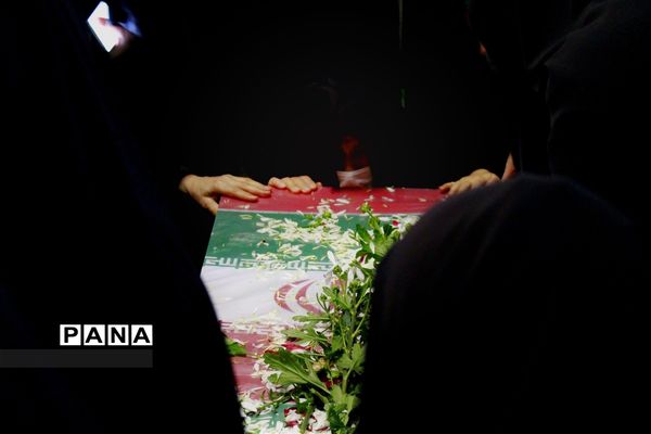 مراسم استقبال از شهید گمنام