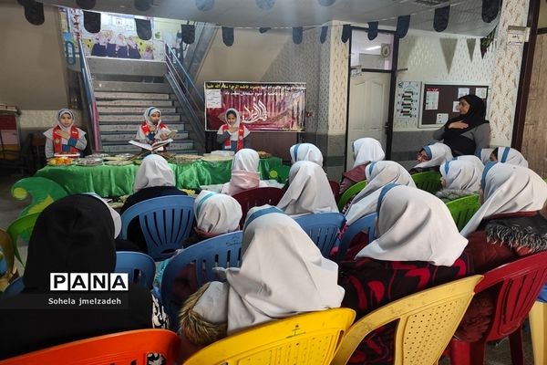 مراسم مجلس  عزاداری حضرت فاطمه زهرا ( س) در مدارس شادگان
