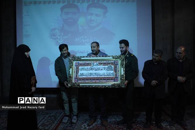 برگزاری مراسم چهلمین روز شهادت شهیدان رضازاده و زینالزاده همزمان با شهادت حضرت زهرا(س)