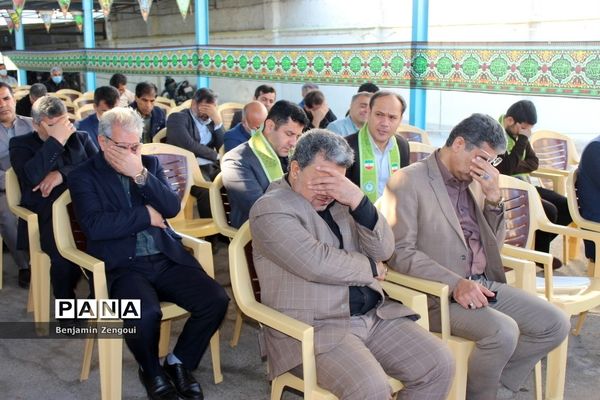 مراسم پرفیض زیارت عاشورا در آموزش و پرورش استان بوشهر