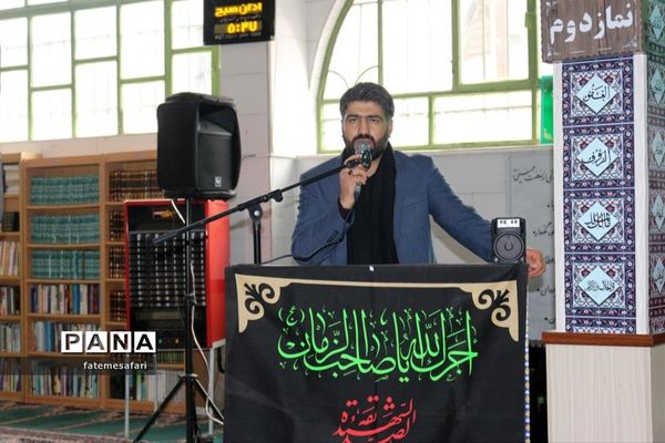 برگزاری مراسم سوگواره دختران فاطمی در مسجد جامع شهرستان فیروزکوه