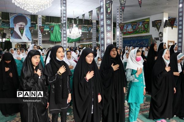 برگزاری مراسم سوگواره دختران فاطمی در مسجد جامع شهرستان فیروزکوه