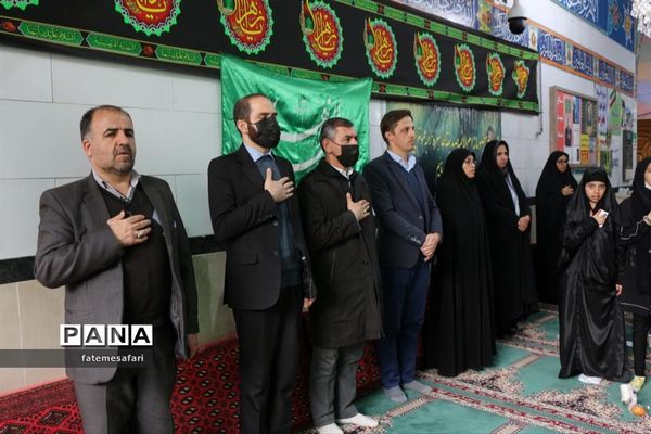 برگزاری مراسم سوگواره دختران فاطمی در مسجد جامع شهرستان فیروزکوه