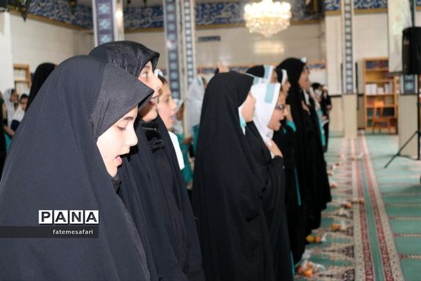 برگزاری مراسم سوگواره دختران فاطمی در مسجد جامع شهرستان فیروزکوه