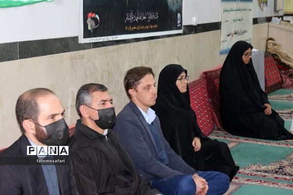 برگزاری مراسم سوگواره دختران فاطمی در مسجد جامع شهرستان فیروزکوه