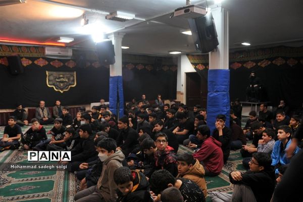 برگزاری مراسم  عزاداری شهادت حضرت فاطمه زهرا (س)در دبیرستان علامه حلی ۴ منطقه ۱۴
