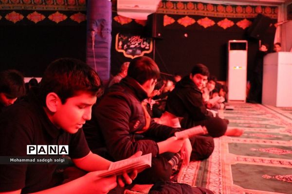 برگزاری مراسم  عزاداری شهادت حضرت فاطمه زهرا (س)در دبیرستان علامه حلی ۴ منطقه ۱۴