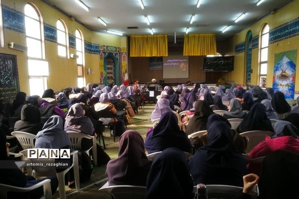 مراسم سوگواری حضرت فاطمه زهرا(س) در دبیرستان دخترانه محمد عاصمی