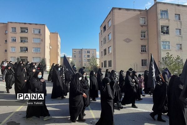عزاداری مردم شهرستان پردیس در ایام فاطمیه(س)