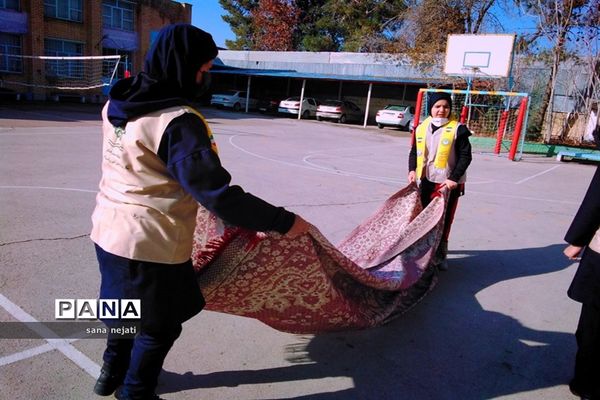 مراسم سوگواری شهادت حضرت زهرا(س) در دبیرستان‌های ناحیه 3 شیراز