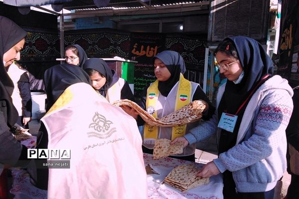 مراسم سوگواری شهادت حضرت زهرا(س) در دبیرستان‌های ناحیه 3 شیراز