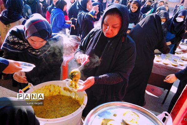 مراسم سوگواری شهادت حضرت زهرا(س) در دبیرستان‌های ناحیه 3 شیراز