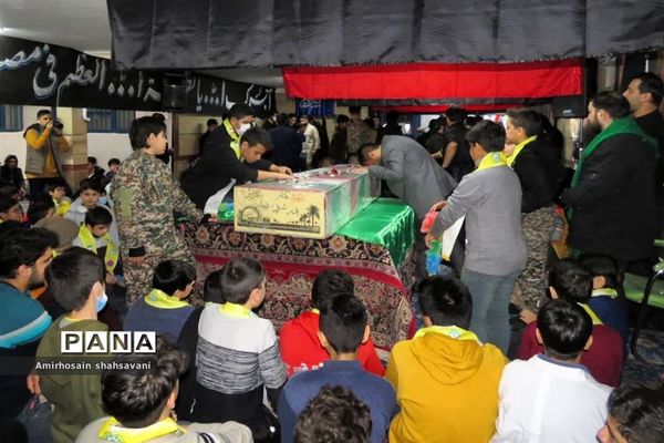 استقبال و تشییع با شکوه شهدای گمنام