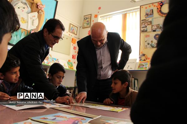 افتتاح بخش نوسوادان کتابخانه شهید دهقان ناحیه ۲ یزد