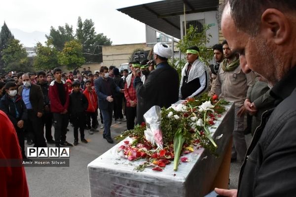 میهمانی شهید گمنام در مدارس جهرم