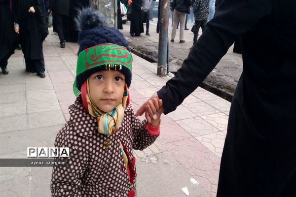 آیین استقبال و تشییع شهید گمنام در قائمشهر