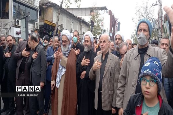 آیین استقبال و تشییع شهید گمنام در قائمشهر
