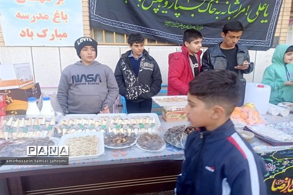 برپایی موکب در دبستان های ناحیه 3 شیراز به مناسبت شهادت حضرت زهرا سلام الله علیها