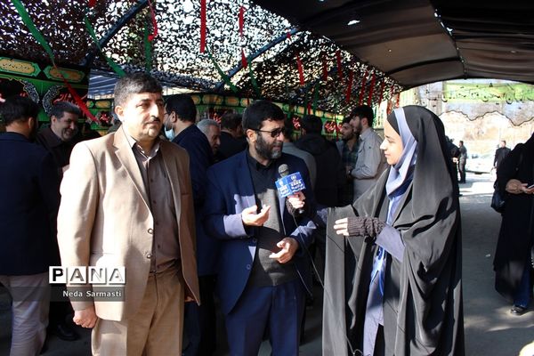 مراسم تشییع و تدفین شهید گمنام در پردیس شهید صدوقی کرمانشاه
