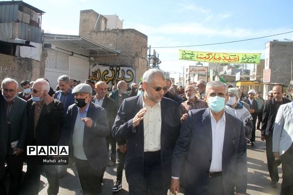 راهپیمایی 9 دی روز بصیرت و میثاق با ولایت در شهرستان بهبهان