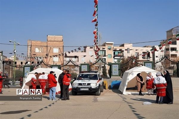 راهپیمایی حماسه نهم دی در شهرستان پاکدشت