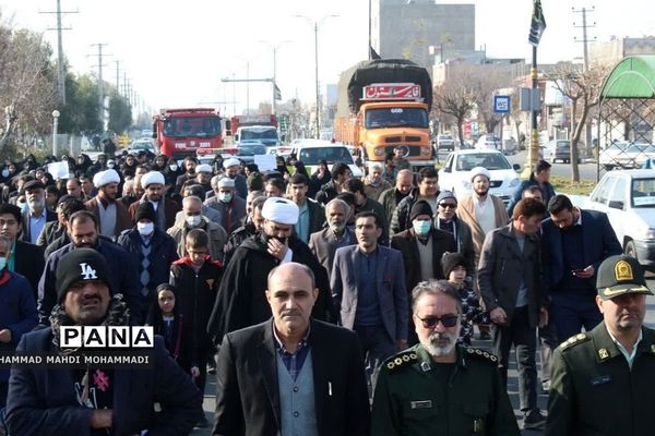 بزرگداشت حماسه نهم دی در فشافویه