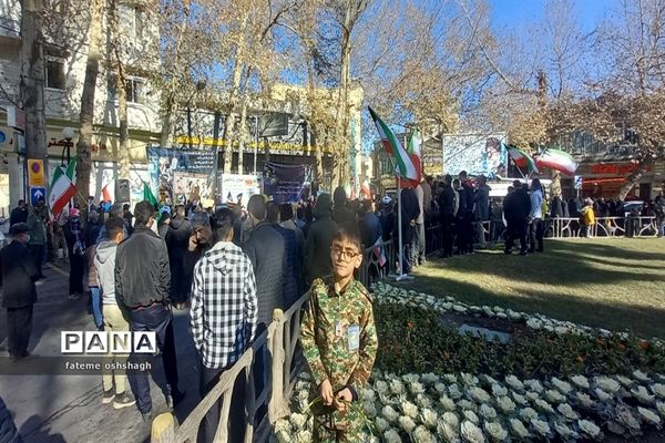 اجتماع پرشکوه فاطمیون به‌مناسبت حماسه نهم دی درطرقبه شاندیز