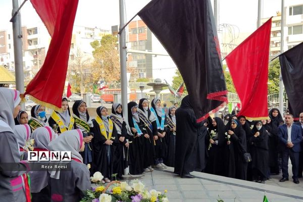 مراسم یادواره شهید سردار حاج قاسم سلیمانی در اداره‌کل آموزش و پرورش فارس
