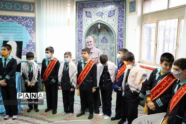 مراسم سومین سالگرد شهادت شهید حاج قاسم سلیمانی و تشییع پیکر شهید گمنام ناحیه دو شهرری