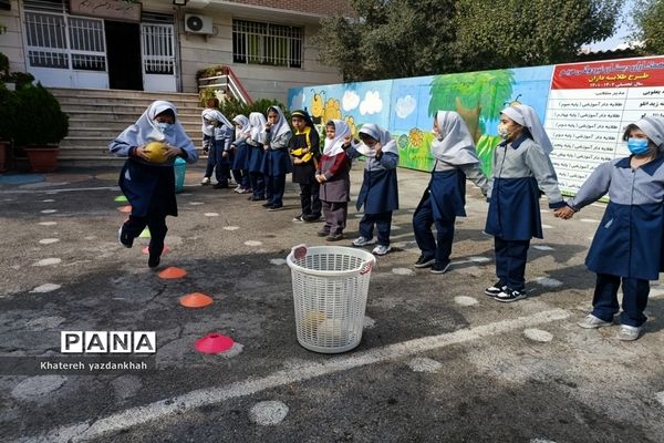 برگزاری مسابقات ورزشی در آموزشگاه مریم ملارد