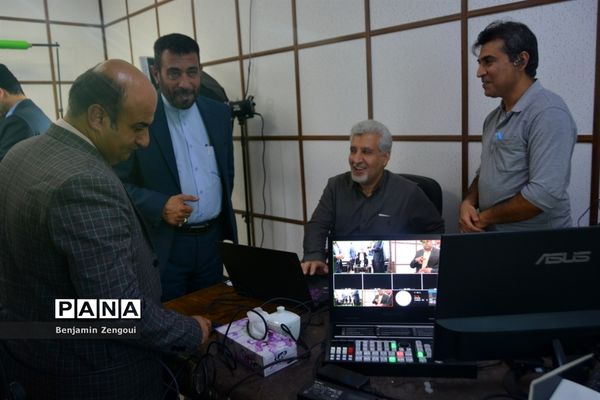 افتتاح استودیوی شهدای فرهنگی آموزش و پرورش استان بوشهر