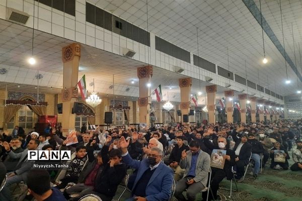 گرامیداشت سالگرد شهادت حاج قاسم سلیمانی در پاکدشت