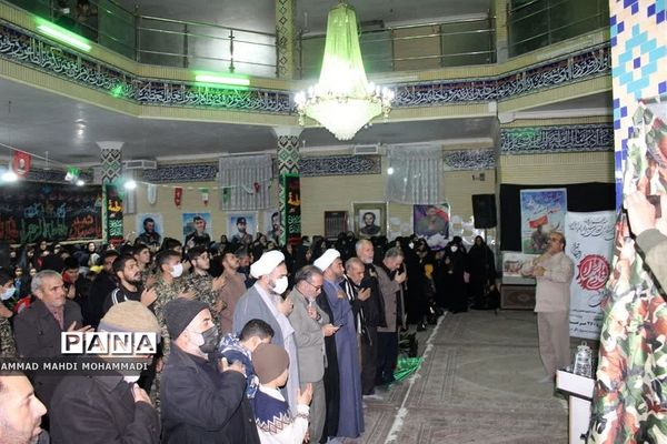 مراسم بزرگداشت سومین سالگرد شهادت سپهبد قاسم سلیمانی در فشافویه