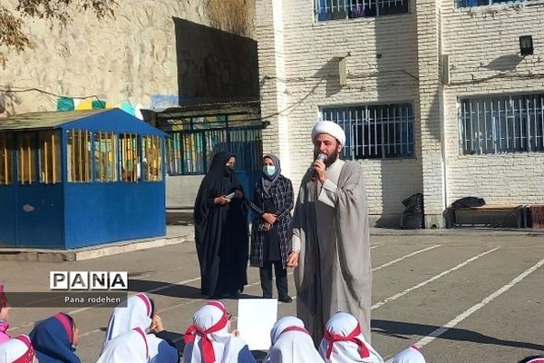 بزرگداشت سومین سالگرد شهادت حاج قاسم سلیمانی در دبستان شهید سجادیان رودهن